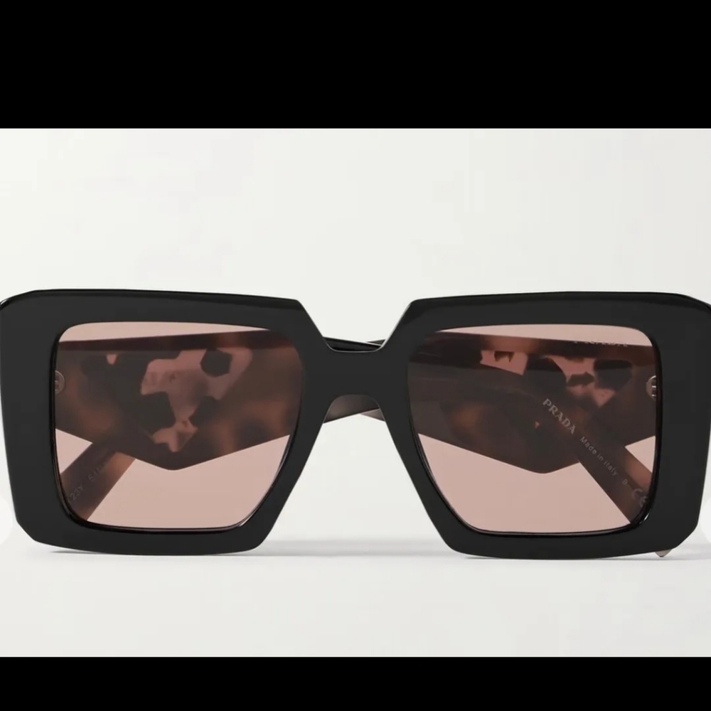 Prada Black Square Sunglasses